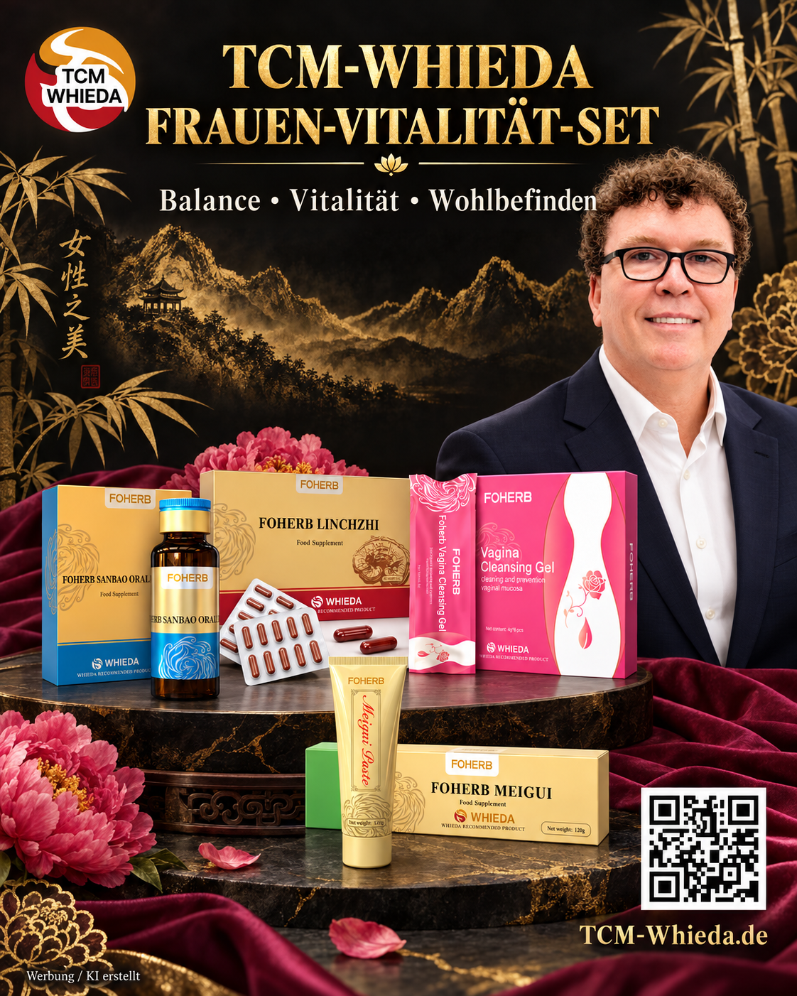 TCM‑WHIEDA Frauen‑Vitalität‑Set