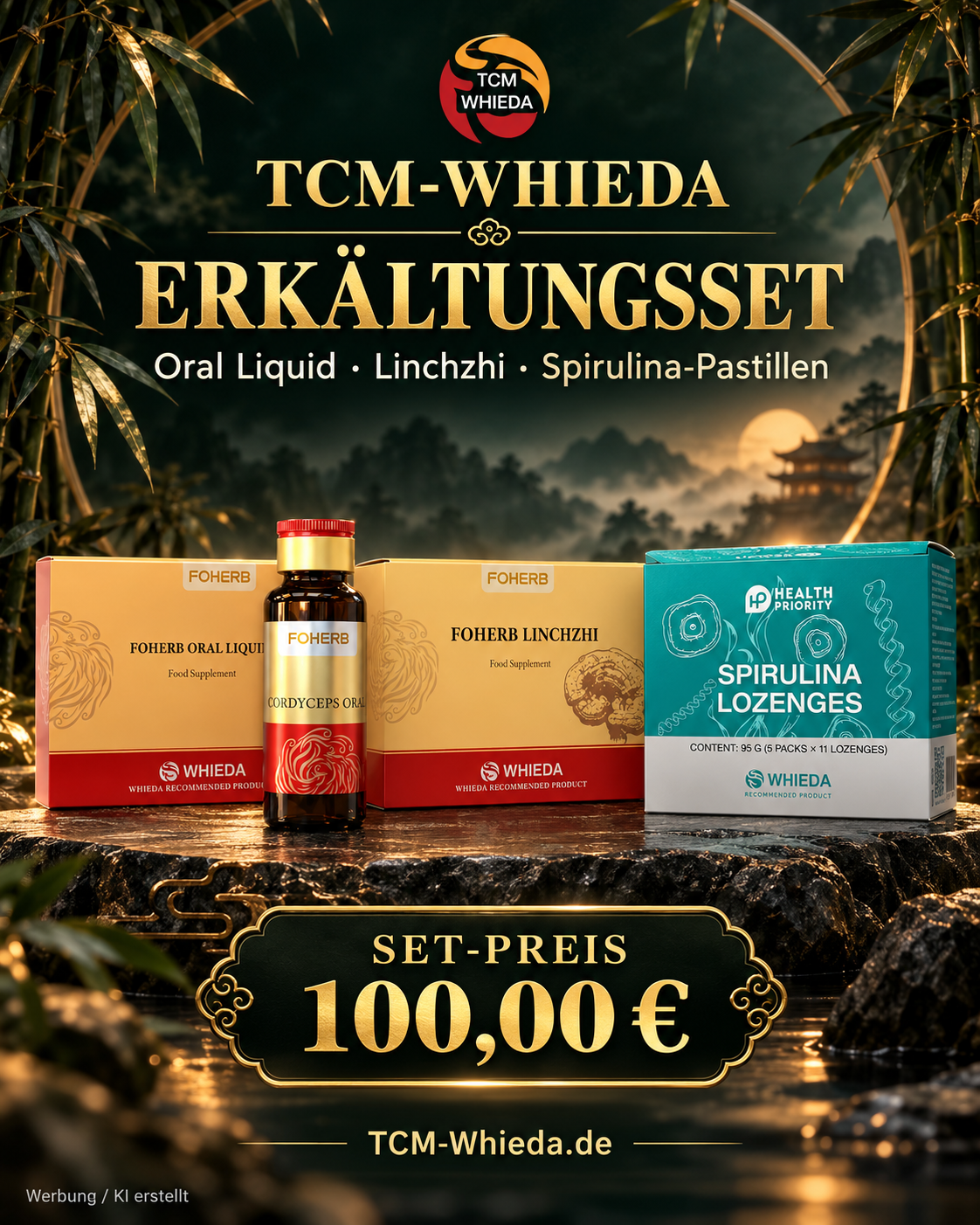 TCM‑WHIEDA Erkältungsset